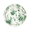 Trendables Plastic Disposable Plate Set 20 x 8" and 20 x 10" Green and Ivory Verdure Disposable Wedding Plate Set - image 3 of 4