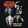 Seven Times Six Star Wars Shirt Dark Side Sith Lord Mens Adult Graphic Print Tee Black - 2 of 3