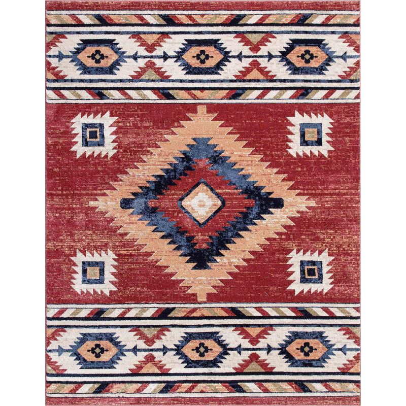 Well Woven Lizette Traditional Medallion Southwestern Area Rug, 1 of 10