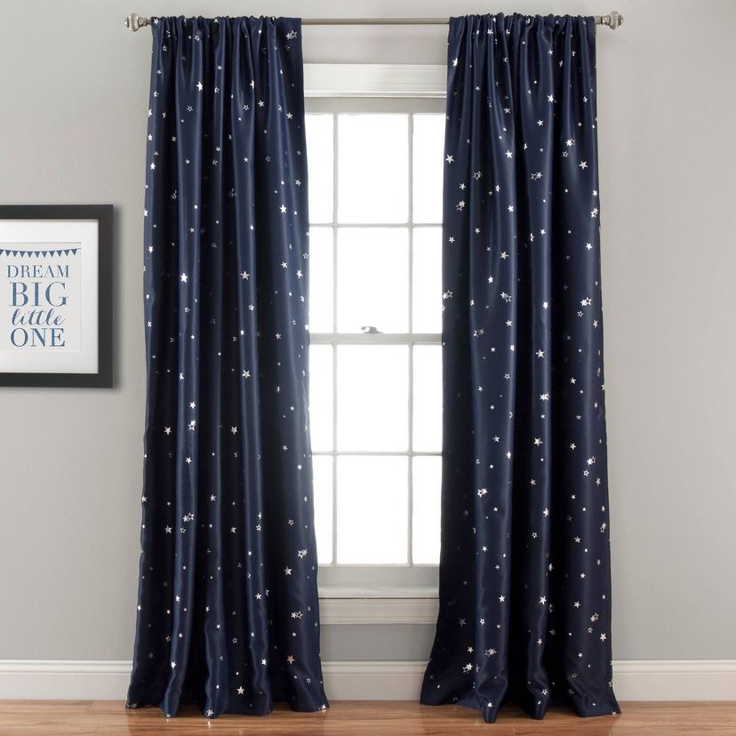 Lush Décor Star Window Collection
