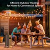 Sersper 48,000 BTU Patio Heater with Dual Tip-Over Protection and Quick Assembly for Outdoor Comfort - 2 of 4
