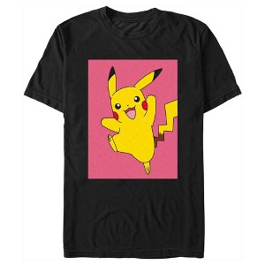 Men's Pokemon Pikachu Happy Jump T-Shirt - 1 of 4