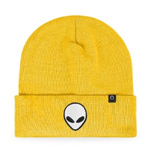Dalix Alien Embroidered Beanie Hat Knit Cap Cold Weather Mens - 1 of 4