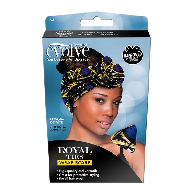 Evolve Products Royal Ties Wrap Scarf - Blue - 36ct