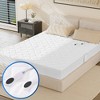 Dexmalle King Size Electric Heated Mattress Pad,10 Heat Settings Auto Off 2-4-8 Hours,White - 2 of 4