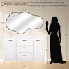 Beautyolove Irregular Aluminum Alloy Framed Asymmetrical Wall Mirror - 4 of 4