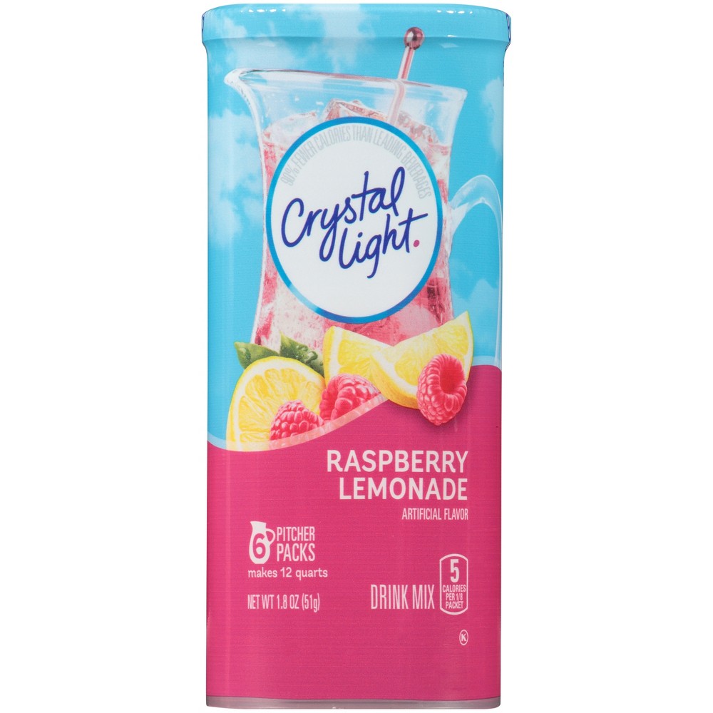 UPC 043000949641 Crystal Light Raspberry Lemonade Drink Mix 6 ct