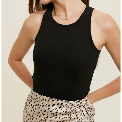 Women's Bra Inserted Crop Tank - WISHLIST