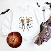 Simply Sage Market Pumpkin Skeleton Sweatshirt - 3 of 4