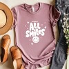Simply Sage Market S.W.Smiley All Smiles Smiley Face Short Sleeve Tee - 3 of 4