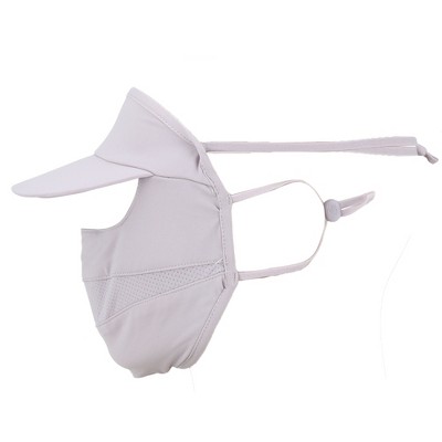 Unique Bargains Full Face Mask Brim Design Adjustable 5.51"
