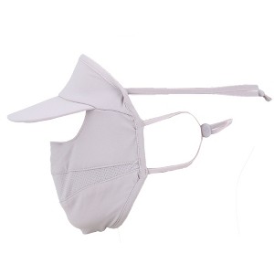 Unique Bargains Full Face Mask Brim Design Adjustable 5.51" - 1 of 4