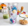Silver Buffalo Disney Lilo & Stitch Boba Tea Carnival Cup with Lid and Straw | Holds 24 Ounces - 3 of 4