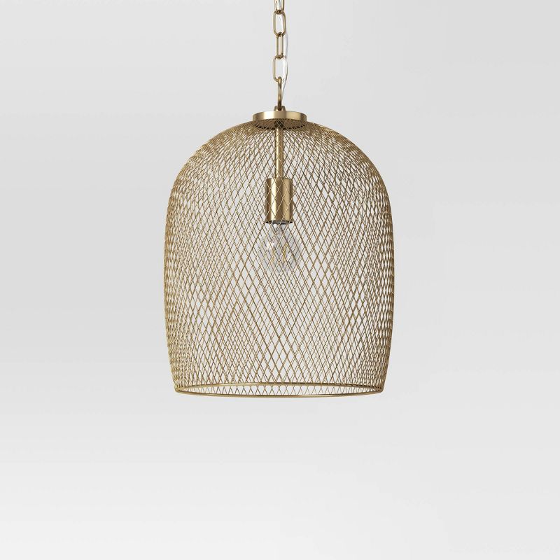 Machined Metal Ceiling Pendant - Threshold&#8482;, 1 of 6