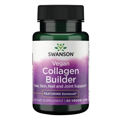 Swanson Vegan Collagen Builder - Featuring Dermaval 60 Veg Capsules.