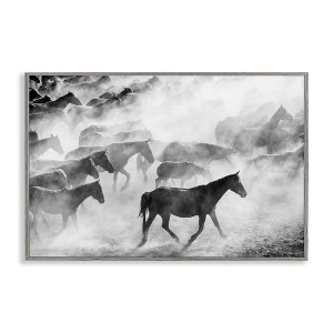 Stupell Industries Dusty Road Horse Photograph Framed Giclee Art - 1 of 4