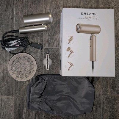 Dreame Pocket Pro High-Speed Hair Dryer-Titanium Gold Hair Dryers