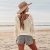 Women's Chic Lightweight Cover Up Sweater with Open Knit Design - Cupshe - 3 of 4