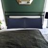 PiccoCasa Breathable Soft Embroidery Zipper Brushed Pillowcases 2 Pcs - 4 of 4