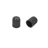 Unique Bargains 20Pcs Black Plastic Tire Air Valve Stem Caps Tyre Wheel Rims Dust Cover for Car - 4 of 4