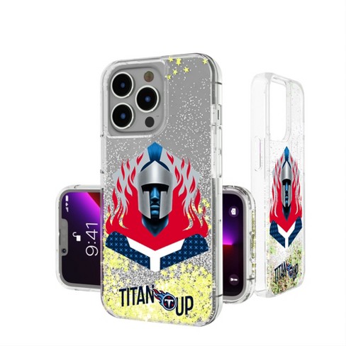 Keyscaper Tennessee Titans 2024 Illustrated Limited Edition Glitter Phone Case for iPhone 13 Pro Max