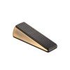 Unique Bargains Anti-Slip Design Zinc Alloy PVC Soft Door Stop Wedge 1 Pc - 3 of 4