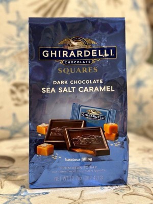 Ghirardelli Dark Chocolate Mint Candy Squares - 6.38oz : Target