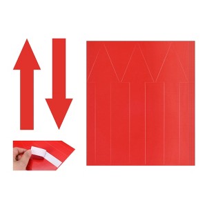 Unique Bargains PVC Waterproof Self Adhesive Arrow Sticker 12 Pcs - 1 of 4