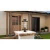Urban Ambiance Luxury Transitional Outdoor Post Light 20.25''H x 7''W,  Aged Pewter Finish,  Anaheim Collection, UHP1297 - 2 of 4