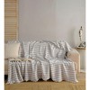 Kafthan Textile Muslin Striped Cotton Full Coverlet - image 4 of 4