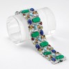 Ross-Simons 85.00-95.00 ct. t.w. Multi-Gem Bracelet in Sterling Silver - 3 of 4