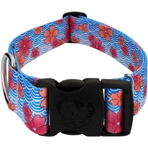 Country Brook Petz HossFit Jr Wide Deluxe Dog Collar - Spring Collection - 1 of 4