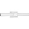 Progress Lighting Blanco 1-Light LED Wall Sconce, Black Finish, Etched White Glass Shade - 4 of 4