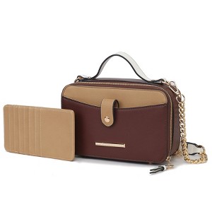 MKF Collection Oaklynn Camera Crossbody Shoulder Bag by Mia K - 1 of 4