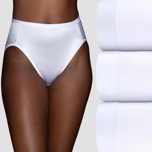 Vanity Fair Lingerie Women's Body Caress Hi-Cut Underwear 3pk - 1 of 4
