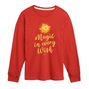 Boys' - Disney - Magic In Every Wish Long Sleeve Graphic T-Shirt - 1 of 4