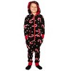 Tipsy Elves Kids Candy Cane Lane Jumpsuit - Cute One-Piece Christmas Candy Cane  Pajamas for Kids - 3 of 3