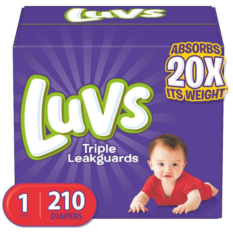 Luvs Pro Level Leak Protection Diapers - (Select Size and Count), 1 of 12