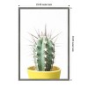 Amanti Art Spikey Cactus by Kathrin Pienaar Canvas Wall Art Print Framed - 3 of 4