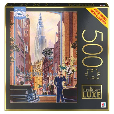 Milton Bradley Big Ben Luxe: Chrysler Building Jigsaw Puzzle - 500pc