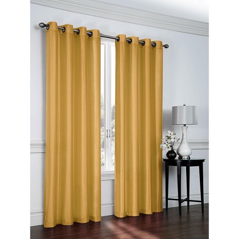 Goodgram Artisan Faux Silk Grommet Curtain Panel - 52 In. W X 84 In. L ...