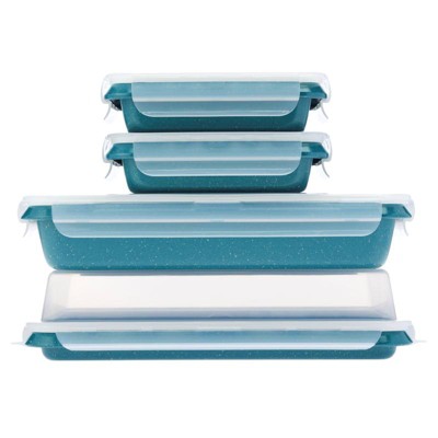 Curtis Stone 8-piece Dura-Bake and Bake, Roast and Store Set Refurbished