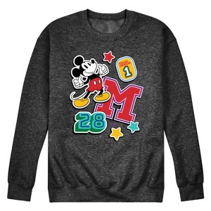 Men's - Disney - Mickey Mouse Graphic Fleece Sweatshirt - 1 of 4