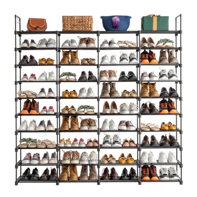 GustoWave 10 Tiers Shoe Rack Storage Organizer Shoe Shelf Organizer for Entryway Holds 80 Pairs Shoe