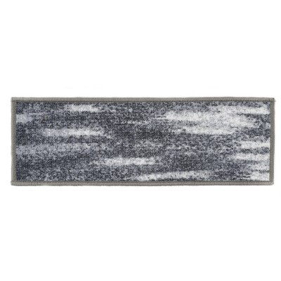 World Rug Gallery Distressed Abstract Non-Slip Stair Treads