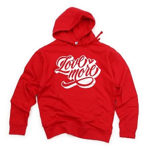 Simply Sage Market Women's Graphic Hoodie Love More Words - 1 of 3