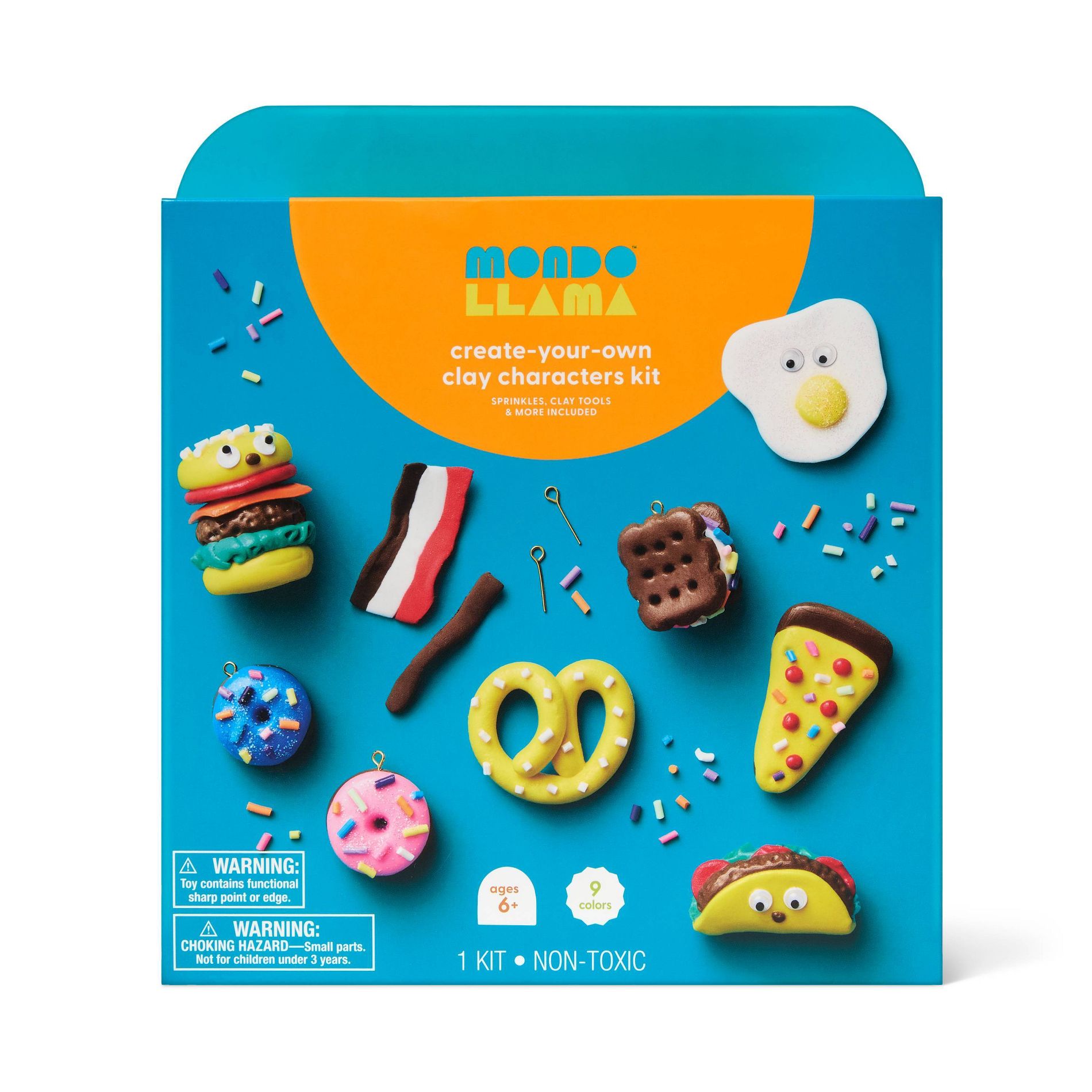 Summer Craft Air Dry Clay Food Activity Kit - Mondo Llama™