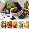 Attop Vegetable Chopper, Onion Chopper, Dicer, Dicer, Vegetable Chopper with Container, Kitchen Necessities and Gadgets (Black) - 2 of 4