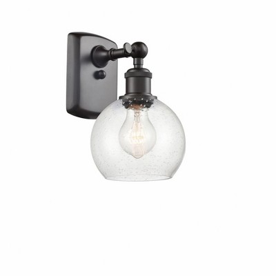 Athens - 1 Light Wall Sconce In Industrial Style-9.38 Inches Tall and 6 Inches Wide