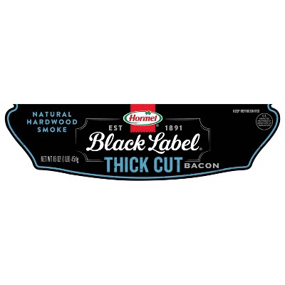 Hormel Black Label Thick Cut Bacon Slices - 16oz